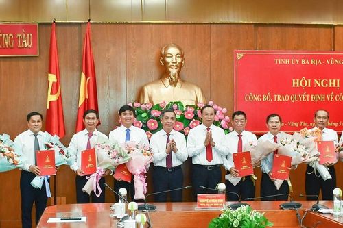 Bà Rịa- Vũng Tàu: Điều động và bổ nhiệm nhiều cán bộ chủ chốt