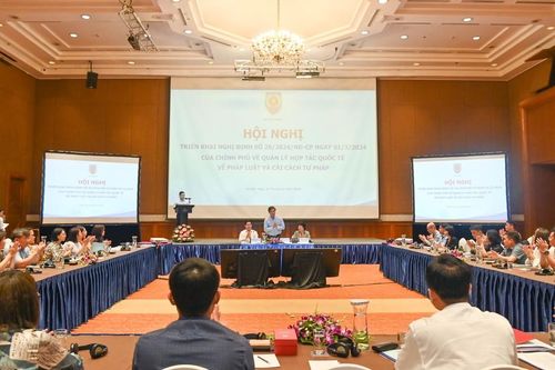 Nâng cao hiệu lực, hiệu quả hợp tác quốc tế về pháp luật và cải cách tư pháp