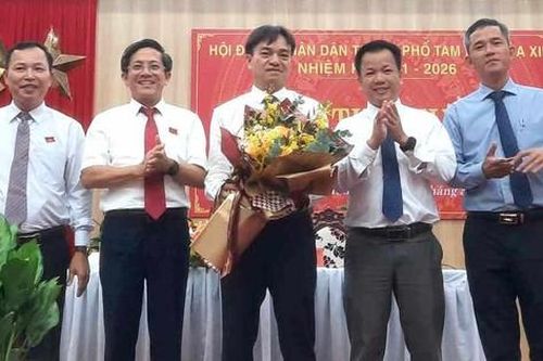 Thành phố Tam Kỳ có tân Chủ tịch UBND