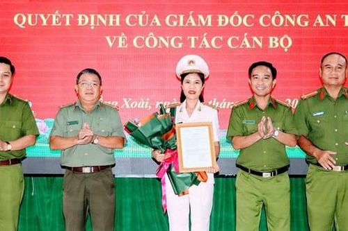 Điều động, bổ nhiệm cán bộ ở công an 2 tỉnh