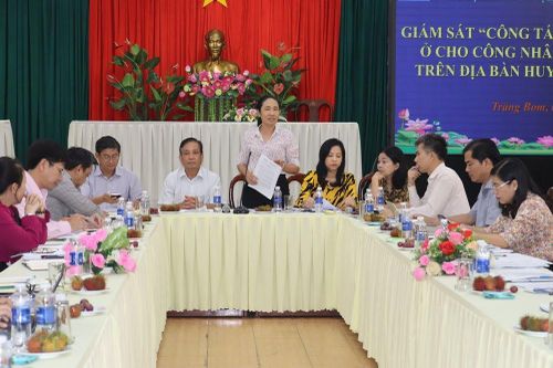 Huyện Trảng Bom quyết tâm hoàn thành 2.000 căn nhà ở công nhân, nhà ở xã hội