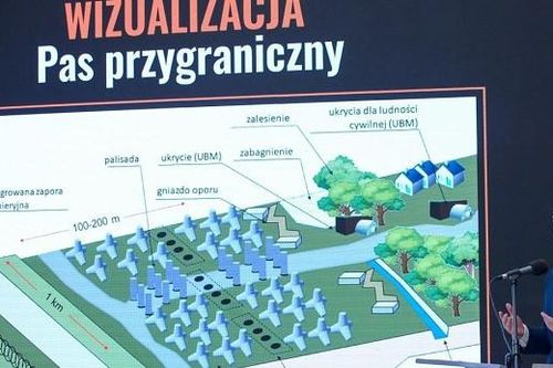 Hé lộ hình ảnh tuyến phòng thủ 7 lớp ở biên giới Ba Lan với Nga và Belarus