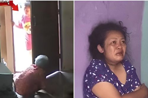 Lắp camera, gia đình phát hiện hành vi của cô hàng xóm với cụ già 80 tuổi