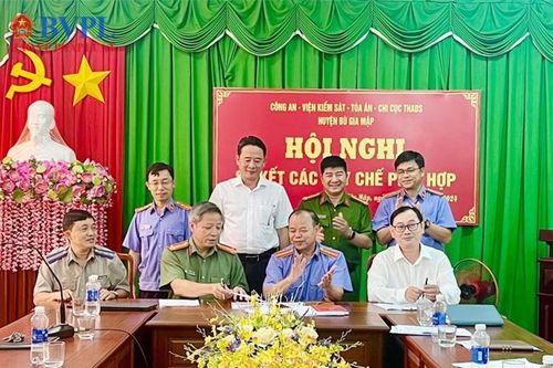 VKSND huyện Bù Gia Mập sơ kết thực hiện các quy chế phối hợp