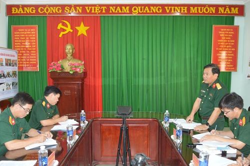 VKSQS Quân khu 7 kiểm sát công tác giải quyết tố giác, tin báo về tội phạm và kiến nghị khởi tố