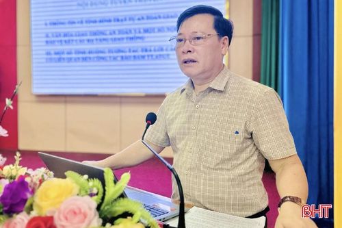 Nâng cao kiến thức ATGT cho cán bộ các cấp ở Hương Sơn