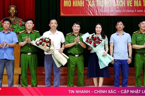 Ra mắt mô hình 'Xã trong sạch về ma túy' đầu tiên ở Nghi Xuân