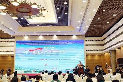 Lần đầu tổ chức lễ hội tôn vinh giá trị của hòa bình tại Quảng Trị