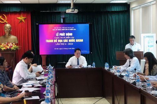 Phát động Cuộc thi và triển lãm tranh đồ họa các nước ASEAN 2024