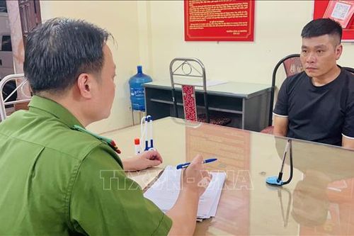 Bắt tạm giam đối tượng cưỡng đoạt tài sản nhiều lái xe tại cửa khẩu Kim Thành