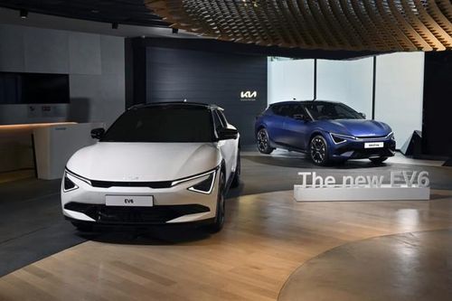 Cận cảnh xe điện Kia EV6 2025 vừa ra mắt