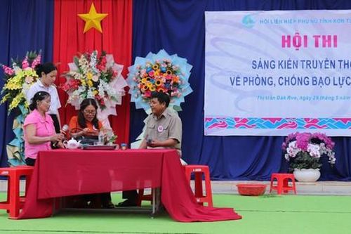 Kon Tum: Đẩy mạnh truyền thông phòng, chống bạo lực gia đình