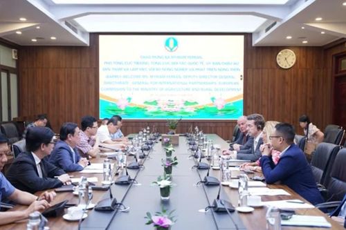 Hợp tác với EC phát triển nông nghiệp xanh, tuần hoàn