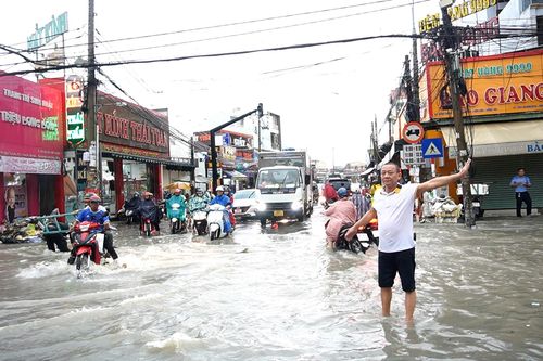 Vẫn ngập nặng ở dự án chống ngập 23 tỷ đồng