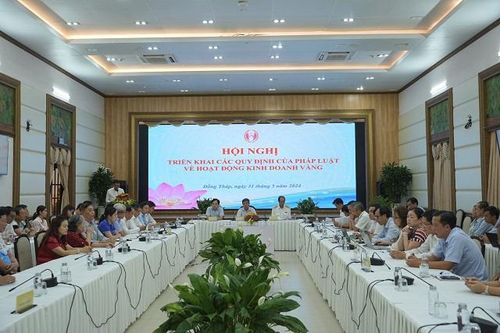 Triển khai các quy định pháp luật về hoạt động kinh doanh vàng