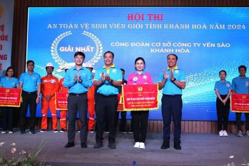 Đội Công đoàn cơ sở Công ty Yến sào Khánh Hòa đạt giải nhất