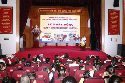 Lễ phát động Ngày vi chất Dinh dưỡng 1-2/6