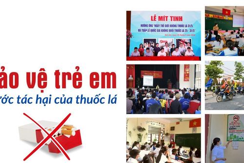 Bảo vệ trẻ em trước tác hại của thuốc lá