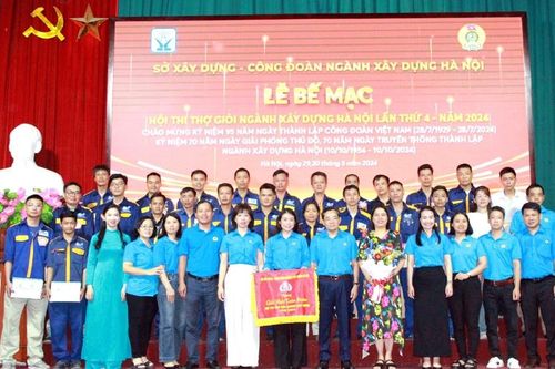 Công đoàn ngành Xây dựng Hà Nội: Ôn lý thuyết, luyện tay nghề, thi thợ giỏi