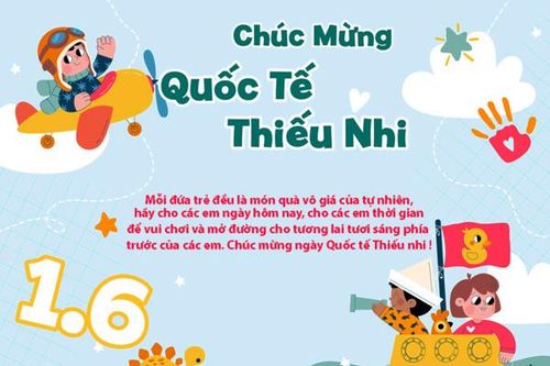 Công ty CP phát triển môi trường Bình Nguyên gửi lời chúc Ngày Quốc tế Thiếu nhi