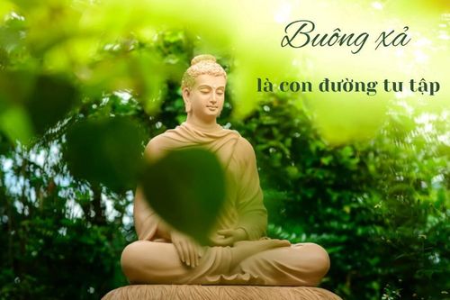 Buông xả là con đường tu tập