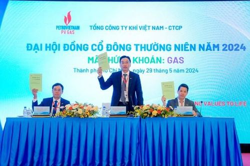 PV Gas (GAS) chia cổ tức năm 2023 bằng tiền mặt tỷ lệ 60%
