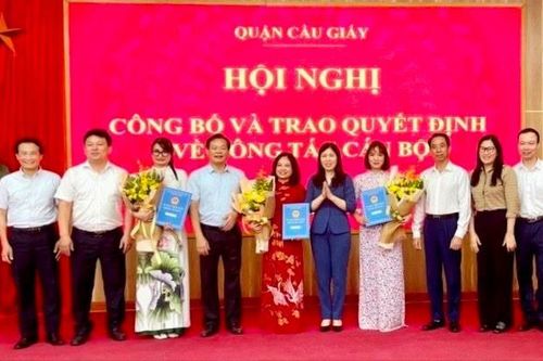 Quận Cầu Giấy thêm hai trường hiện đại cho năm học mới 2024-2025