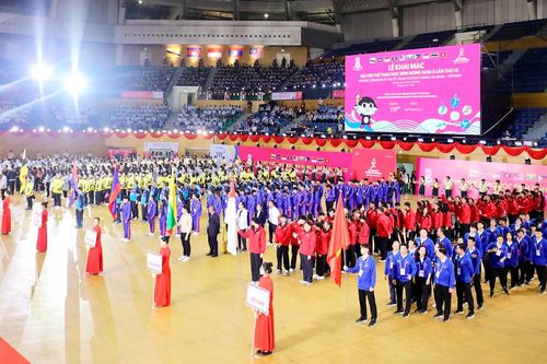 Khai mạc Đại hội thể thao học sinh Đông Nam Á lần thứ 13