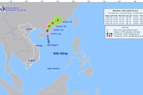 Bão số 1 đã suy yếu thành áp thấp nhiệt đới, Bắc Bộ thời tiết mát mẻ