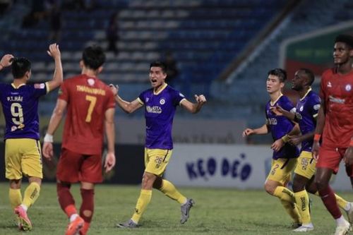 Hà Nội FC đánh bại Khánh Hòa ở vòng 22 V.league 2023/24