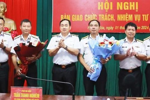 Chuẩn Đô đốc Nguyễn Anh Tuấn trở thành tân Tư lệnh Vùng 4 Hải quân