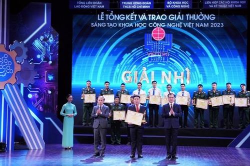 EVN có 2 công trình đạt giải thưởng Sáng tạo khoa học công nghệ Việt Nam năm 2023