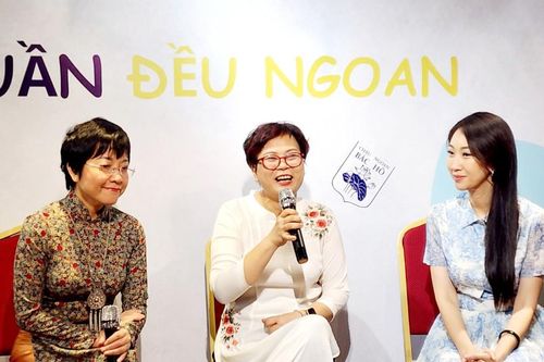 Lều Phương Anh và con gái nhạc sĩ Phạm Tuyên cùng lan tỏa văn hóa đọc