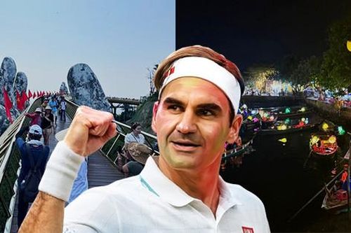 Huyền thoại làng banh nỉ Roger Federer gây sốt khi 'xả ảnh' du lịch Việt Nam
