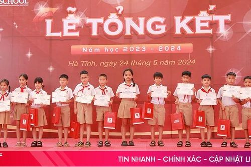 iSchool Hà Tĩnh vinh danh học sinh xuất sắc trong năm học 2023-2024