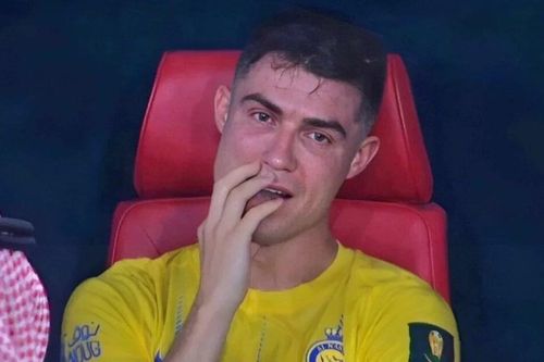 Ronaldo bật khóc khi Al Nassr thua ở chung kết Cúp Nhà Vua