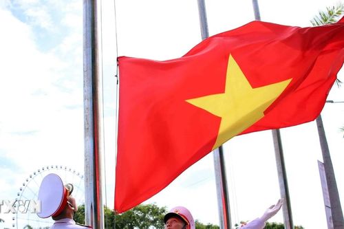 Lễ Thượng cờ tại Đại hội Thể thao học sinh Đông Nam Á lần thứ 13