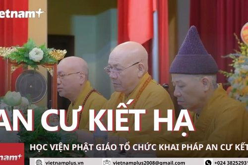 Học viện Phật giáo tổ chức Lễ khai pháp khóa An cư kiết hạ Phật lịch 2568