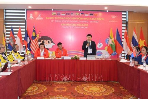 Hội nghị Trưởng Đoàn Đại hội Thể thao học sinh Đông Nam Á lần thứ 13