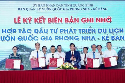 Phát huy hiệu quả giá trị Di sản thiên nhiên thế giới Vườn quốc gia Phong Nha - Kẻ Bàng