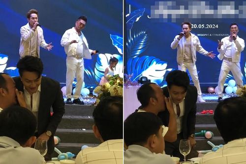 Xuất hiện clip hai nam ca sĩ hát thôi nôi, hóa ra là nhóm nhạc nổi tiếng một thời showbiz Việt