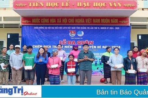 Chiến dịch Thanh niên tình nguyện hè cấp tỉnh năm 2024