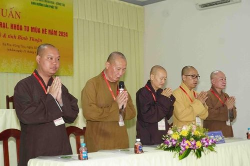 BR-VT: Phân ban Thanh Thiếu nhi Phật tử T.Ư tập huấn nâng cao kỹ năng tổ chức hội trại, khóa tu
