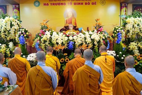 Hà Nội: Trang nghiêm Lễ khai pháp khóa An cư kiết hạ Phật lịch 2568 tại trường hạ Bồ Đề