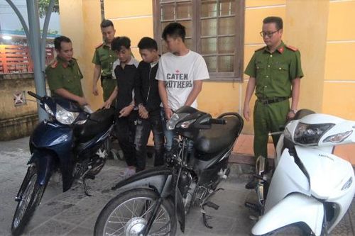 Băng nhóm chuyên 'đá xế' ở chung cư TP Huế sa lưới