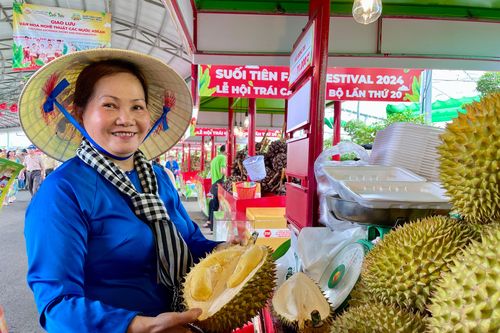 Sầu riêng, vải thiều, bơ khổng lồ... rẻ bất ngờ, khách tấp nập 'mua sập sàn'