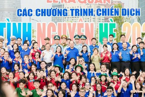 Sôi động lễ ra quân các chương trình, chiến dịch Tình nguyện hè năm 2024