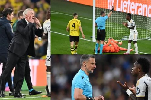 HLV Ancelotti tiết lộ đã mắng Vinicius ở chung kết Cúp C1, Bellingham và Courtois tiết lộ điều bất ngờ