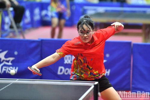 Những trận đầu tiên tại Giải vô địch bóng bàn quốc gia Báo Nhân Dân lần thứ 42