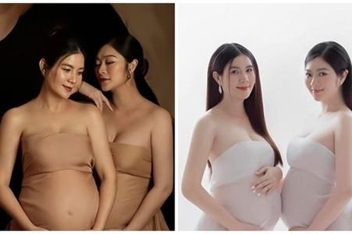 'Ngọc nữ phim giờ vàng THVL' Thanh Trúc 'đọ' bụng bầu với Kha Ly